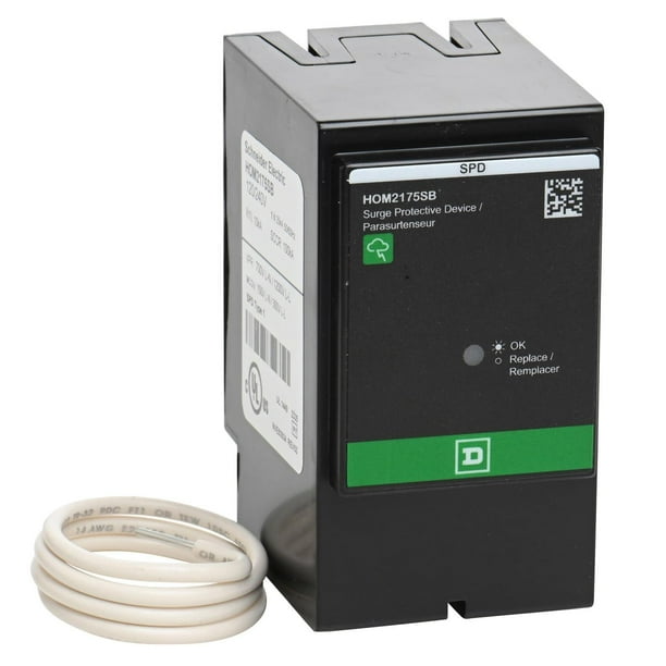 Dispositivo Protector contra Sobretensión Square D by Schneider Electric HOM2175SB Homeline Blanco c