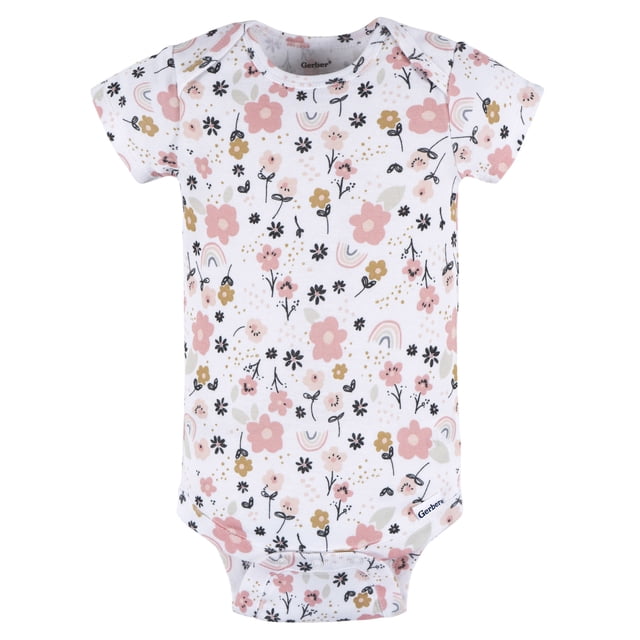Gerber Essentials Pañalero estampado para niña 12 meses