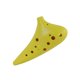 thumbnail image 1 of EeaseMX Ocarina Alto Do de 12 agujeros, instrumento musical para principiantes y profesionales (amarillo), 1 of 7