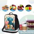 thumbnail image 4 of Lsque Cute Animal Party Lunch Bag Lunch Box for Women Men Reusable Insulated Lunch Tote Bag,Leakproof Thermal Cooler Sack Food Handbags Case High Capacity, 4 of 9