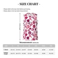thumbnail image 4 of Honeii Tulips Flowers print basktball shirt for men and women, Unisex basketball jersey for Theme party-Medium, 4 of 6