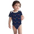 thumbnail image 2 of Yiaed Space Galaxy Print Infant Climbing Short Sleeve Onesie One-Piece Baby Bodysuit Clothes 0-12 Months -, 2 of 6
