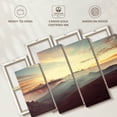 thumbnail image 6 of Elephant Stock Haleakala Morning Sky Wall Art - Horizontal Multi Panel Canvas - Living Room Wall Decor - Nature Multi Panel - Blue And Brown Decor - 84" x 54", 6 of 8