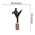 thumbnail image 3 of ANIME - Vinyl Anime Art Karate Martial Arts Gym Décor Martial Arts Gym Workout Design Adhesive Kids Boys Bedroom Wall Decal - Home Multicolored Art Wall Sticker 5" x 10", 3 of 3