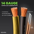 thumbnail image 3 of Cable de altavoz GearIt, calibre 14, 30 m, para audio de coche y cine en casa, 3 of 8