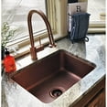 thumbnail image 5 of Sinkology Renoir 23'' L x 17.25'' W Undermount Handmade Single Bowl Kitchen Sink, 5 of 5