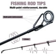 thumbnail image 4 of Sougayilang Telescopic Fishing Rod CNC-Machined Reel Seat Portable Carbon Spinning Pole, 4 of 8