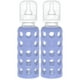 thumbnail image 1 of Botella de Bebé de Vidrio Lifefactory Blueberry con Funda de Silicona, 2 Piezas, 1 of 5