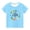 Blue, variant on TFEOQRY Children Boys Girls Fashion Blouses Shirts Easter Cute Flower Easter Eggs Printed Round Neck Short Sleeve Top