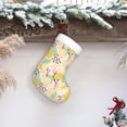thumbnail image 6 of Disketp Lemon Leaves Christmas Stockings, Xmas Stocking for Family Holiday Season Décor, Personalized Holiday Indoor Decorations, 6 of 7