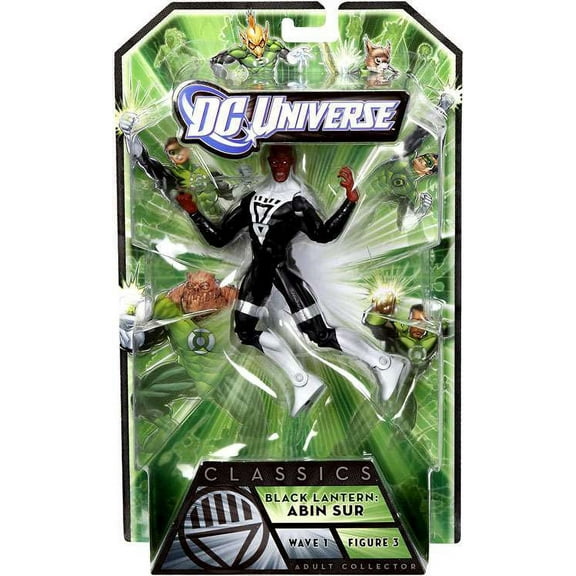 DC Universe Classics Series 1 Abin Sur Action Figure [Black Lantern]