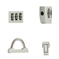 thumbnail image 1 of facefd Mini 3 Digit Combination Cabinet locker Luggage coded lock Cabinet Zinc Password Lock Alloy Security Lock Suitcase Luggage Coded Lock Cabinet Locker Padlock, 1 of 8