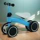 thumbnail image 5 of Bicicleta de equilibrio para bebé, asiento ergonómico para bicicleta infantil, andador de aprendizaje para bebé, 4 ruedas sin pedales, ideal como regalo de primer cumpleaños, 5 of 7