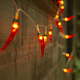thumbnail image 5 of 1 Uds cadena de luz de pimiento rojo solar-pimiento rojo 5 metros 20 luces modelo solar MFZFUKR CPB-US-DYP752-3, 5 of 5