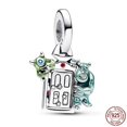 thumbnail image 1 of Pulsera de plata Pandora 925 Original, juguetes populares de Star Wars, abalorios de joyería, pulsera para mujer, regalos de cumpleaños DIY finos, 1 of 4