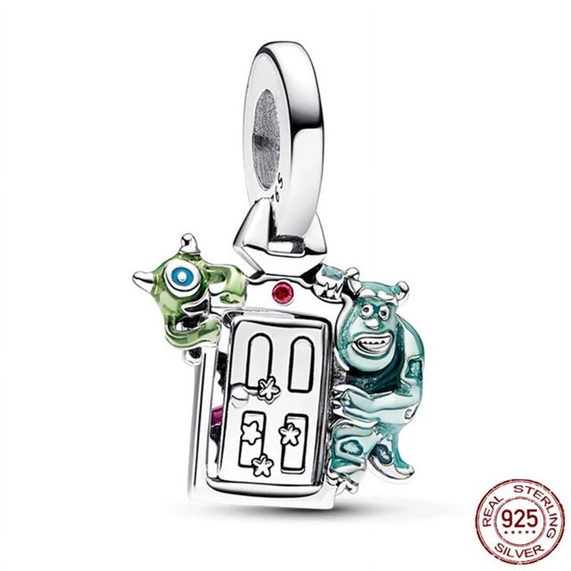 Pulsera de plata Pandora 925 Original, juguetes populares de Star Wars, abalorios de joyería, pulsera para mujer, regalos de cumpleaños DIY finos