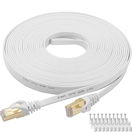 30M, BLACK 30M High Speed CAT7 flat network cable RJ45 100feet shielded Ethernet cable