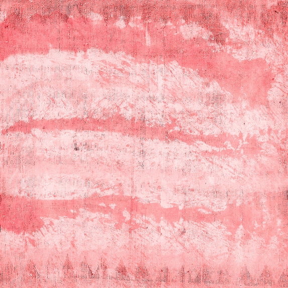 Ahgly Company Indoor Square Abstract Red Modern Area Rugs, 5' Square