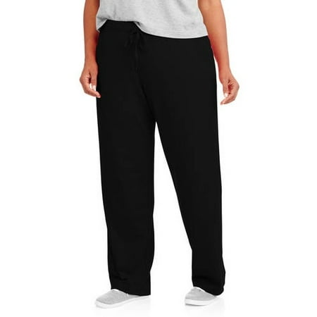 Danskin Now Women's Plus-Size Essential Knit Pants with Drawstring, Petite - Walmart.com