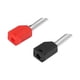 thumbnail image 3 of Conector banana de cabeza cuadrada, 100 piezas, conector banana de 4 mm, conector de cableado de terminal de conector banana, fabricado para durar, 3 of 9