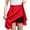 Red, variant on Herrnalise Women Fashion High Waist Solid Mini Pencil Skirt Hip Slim Sexy Short Skirt