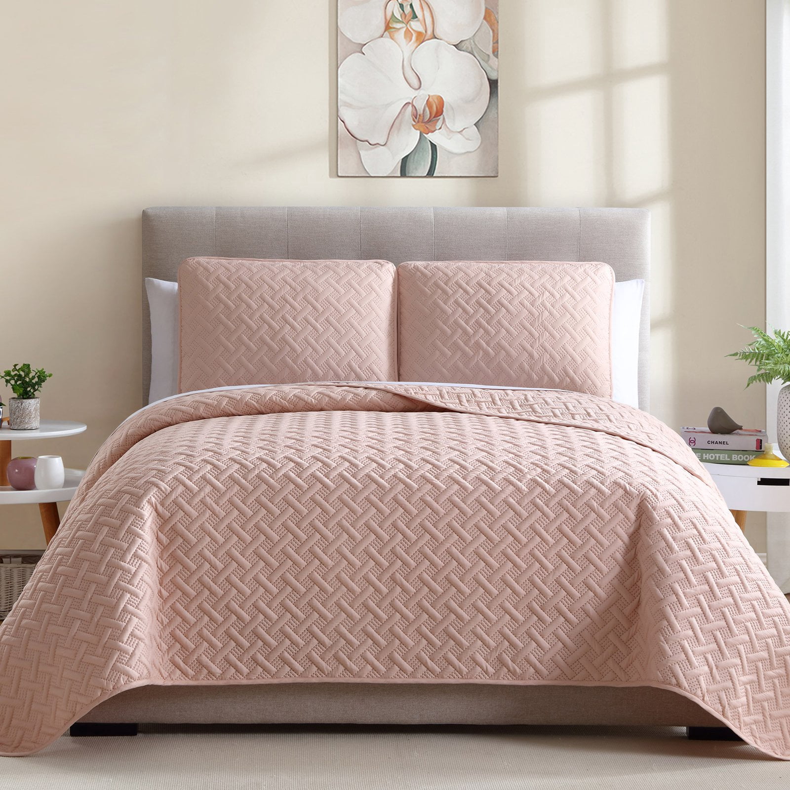 Lemon & Spice  Ardmore Solid Lattice 2 & 3 Quilt Set