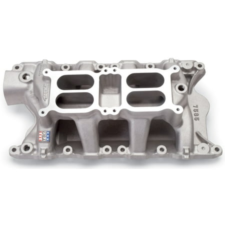 Air Gap Dual Quad Manifold - Edelbrock Ford 351 W Dual Quad Air Gap Manifold