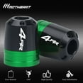 thumbnail image 4 of Motorcycle Bar End Sliders For Kawasaki Ninja ZX-4RR 2023-2024 Handlebar End Crash Protectors CNC Aluminum Handlebar Weights ninja zx-4rr Accessories, 4 of 6