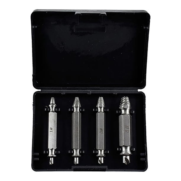 Juego de extracción de tornillos, extractor de tornillos, extractor de tornillos de alta velocidad, herramienta de extracción de tornillos elaborada con cuidado