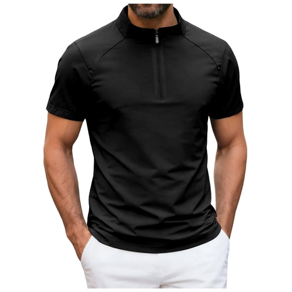 Zshosam Camisetas Para Hombre Mens T Shirt Muscle Gym Workout Athletic Shirt Tee Shirt Top Size XXXL,(Black XXXL)