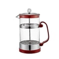thumbnail image 1 of Cafetire Domestique En Verre Borosilicato Cafetire Piston 304 Thire Amricaine Thire Rouge, 1 of 5