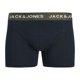 thumbnail image 4 of JACK&JONES Boxers para hombre, paquete de 12 - JACKYLE SOLID TRUNKS, algodón elástico Negro/Rojo/Morado/Verde XL (X-Large), 4 of 7