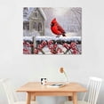 thumbnail image 3 of Cardinal on Canvas Wall Art, 3 of 5