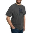 thumbnail image 4 of CafePress - Hockey Player Typography Men's Comfort Colors® T S - Mens Comfort Colors Shirt, 4 of 5