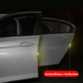 thumbnail image 3 of BAMILL Reflective Carbon Fiber Auto Car Side Door Edge Protector Guard Sticker 4PCS, 3 of 4
