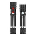 thumbnail image 3 of EUDIDV Portable Flashlight LED Flashlight,1000 Lumens Super Bright Flashlight, Zoomable, Rechargeable Flashlight With 4 Modes,, Powerful Handheld Flashlight Durable Torch Bright, 3 of 7