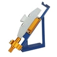 thumbnail image 1 of Archery Fletching Tools Jig, Accurate Blue Fletching Jig Tool Sturdy  for 3 4 Fletch, 1 of 7