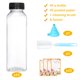 thumbnail image 2 of Botellas de jugo de plástico Dabacc de 12 oz/350 ml (45 piezas) con tapas, 2 of 7