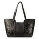 thumbnail image 3 of Bolso de Dama AngeLozano  De Piel Sintetico Charol con Cincelado Modelo Mazatlan Negro, 3 of 6