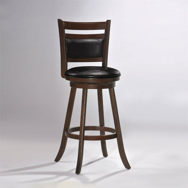 ACME Furniture Tabib 29" Centered Back Swivel Bar Stool in Cappuccino