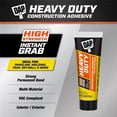thumbnail image 2 of DAP Heavy Duty Construction Adhesive, White, 3 oz 7079800160, 2 of 7