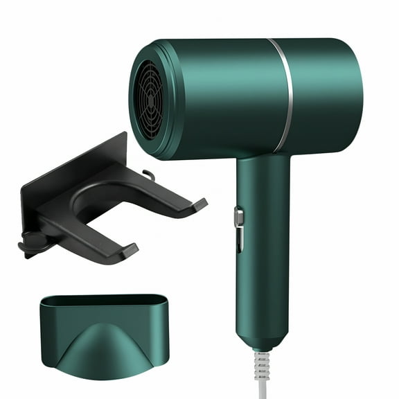 HIBIBUD Small Portable Foldable Dryer, Hair Diffuser Blow Dryer, Compact Hair Dryer, Curly Hair Dryer, Hair Dryer Ionic, Ionic Hair Dryer, Travel Hair Dryer With Diffuser