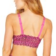 thumbnail image 2 of Cosabella  Never Say Never CURVY Sweetie Bralette (NEVER1310),XL,Victorian Pink Animal, 2 of 3