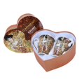thumbnail image 2 of Decorative Porcelain Coffee Mug Set Of 2 In a Heart Box - 12 Oz Mugs, Adela, Gustav Klimt, 2 of 2