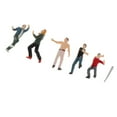 thumbnail image 1 of KLKCMS 1:64 Scale Tiny People Model Diorama Character Fights Man Baseball Figure for Style 1, 1 of 9