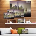 thumbnail image 3 of Miami Downtown Night Panorama - Extra Large Canvas Art Print, 3 of 4