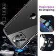thumbnail image 2 of JETech 3 in 1 Case for iPhone 12 Pro 6.1-Inch, with 2-Pack Screen Protector and 2-Pack Camera Lens Protector, Full Coverage Tempered Glass Film, Shockproof Bumper Phone Cover (Black), 2 of 7