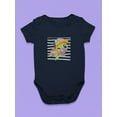 thumbnail image 3 of Cartoon Turtle Hat Bubblegum Bodysuit Infant -Image by Shutterstock,  12 Months, 3 of 4