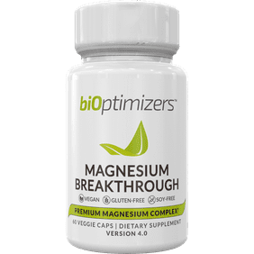Magnesium Breakthrough 4.0 by BiOptimizers - Stress and Anxiety Relief (60 capsules)