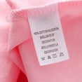 thumbnail image 4 of WIBACKER 2-7T Kids Baby Girls Short Sleeve Crew Neck T-Shirt 100% Cotton Tee for Toddler Summer, 4 of 8